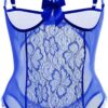 Lingerie for Women One-Piece Teddy Lingerie Sexy Bodysuit Lace Nightie - Image 3