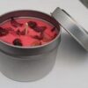 Red Ruby Rose Candle-1 Pack (4.5 Oz)-Rose Scented Candle-Relaxing and Calming Candle-Natural Soy Wax Candle-Essential Oil Infused with Dried Red Rose Petals and Ruby Crystals-Gift for Men and Women - Image 2