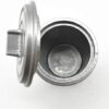 EatingBiting Adult Scene DIY 1:12 Dollhouse Miniature Furniture Home Garden Trash Can Garbage Bin Silver 30mm Width: 26mm Height: 35 - Image 6