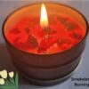 Red Ruby Rose Candle-1 Pack (4.5 Oz)-Rose Scented Candle-Relaxing and Calming Candle-Natural Soy Wax Candle-Essential Oil Infused with Dried Red Rose Petals and Ruby Crystals-Gift for Men and Women - Image 3