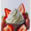 Lick Strawberries and Cream Flavored Massage Oil – Romantic, Body Safe, Non-Greasy Formula, Date Night 4 oz - Image 2