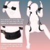 Adult Sex Toys Plush Leather Handcuffs Collars,Bed Ties Restraints Neck to Wrist Restraints Rope kit,Adjustable Bondage Gear & Accessories,Couple SM Sex Game Tool Yoga Sweater C1 - Image 4