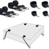 Sexual Bondage Restraints Suit,BDSM Bed Bondage Spouse Sex Toy, Couple Sex Games Bondage Gear Kit, Detachable Multifunction Adjustable Restraint Design - Image 2
