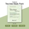 Premium Facial Mask – Tea Tree (5pc) Soothing, Hydrating, and Calming Skincare Sheet Mask for All Skin Types. Ideal for Home Spa Self-Care and a Ideal Gift for Both Women and Men. - Image 4