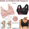 WOWENY Womens Wirefree Padded Bras Everyday Lounge Bra Sleeping Seamless Straps Bralettes Full Coverage Pullover Plus Size - Image 5