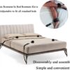 Sexual Bondage Restraints Suit,BDSM Bed Bondage Spouse Sex Toy, Couple Sex Games Bondage Gear Kit, Detachable Multifunction Adjustable Restraint Design - Image 3