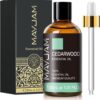 Cedarwood Essential Oil 1.01fl.oz/30ML, MAYJAM Premium Cedarwood Oil for Massage, Diffuser, Candle Making, DIY Soap, Long Lasting Scents - Image 3