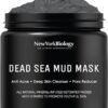 New York Biology Dead Sea Mud Mask for Face and Body - Spa Quality Pore Reducer for Acne, Blackheads & Oily Skin, Natural Skincare for Women, Men - Tightens Skin for A Healthier Complexion - 8.8 oz - Image 2