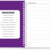Better Health - Exercise, Nutrition & Wellness Journal - Stay healthy with our handy, simple tracking charts - A5 size with 104 undated pages - For A Happier, Healthier Life (Purple) - Image 3