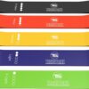 TechStone Resistance Bands Set for Men and Women, Pack of 5 Different Levels Elastic Band for Home Gym Long Exercise Workout – Great Fitness Equipment for Training, Yoga – Free Carrying Bag - Image 2