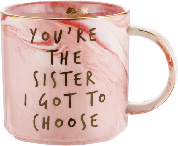 You're the Sister I Got to Choose - Like Sisters Gifts - Best Friend Friendship Gifts for Women - Funny Best Friend Birthday Gifts for Soul Unbiological Sister, BFF - Image 2