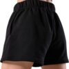 Kamo Fitness CozyTec Sweat Shorts Women High Waisted Lounge Comfy Casual Cotton Shorts with Pockets - Image 2