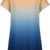 Womens Summer Dress 2024 V Neck Casual Loose Split Sleeveless Fashion Boho Floral Beach Dress Sundress A-Line Dress <br> - Image 6