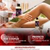 LOVE PLAY Set of Massage Oil for Sore Muscles and Massage Oil Candle for Pure Relaxation - Vegan Massage and Body Oils for Massage Therapy with Essential Oils 6.76 oz Each... - Image 7
