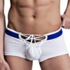 Banana Bucket Men's Sexy Lingerie Cotton Tie Rope Cute Boxer Brief Underwear Panties - Image 5