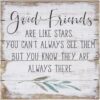 Simply Said, INC Perfect Pallet Petites Friendship Sign, Good Friends Are Like Stars, 8 x 8 inch Wood Sign Small Friendship Gift, Made in USA PET15408 - Image 2