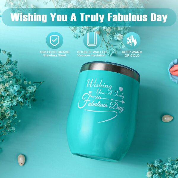 Birthday Gifts for Women, Spa Gift Baskets for Women Mom Her Wife Best Friends Girlfriend Teen Girls Sister Teacher Nurse, Unique Blue Self Care Relaxing Gifts for Christmas Valentines Mothers Day - Image 4