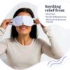 Rest: Self Heating Warm Compress for Eyes | Heated Eye Mask for Fast Relief of Dry Eyes | No Microwave Needed | Eye Treatment Products for Dry Eye Relief | 30 Count | FSA & HSA Eligible - Image 3