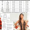 Avidlove Women One Piece Lingerie Sexy Lace Bodysuit Deep V Teddy Babydoll Nightgown XS-XXL - Image 6