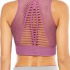 SEASUM Women's Longline Sport Bra Seamless Yoga Crop Top Medium-Low Support Workout Bra - Image 2