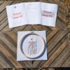 Let's Get Cozy Cross Stitch Kit - EVERYTHING INCLUDED | Hot Toddy | Romantic | Thanksgiving Pattern | Snow Day | Winter Cabin - Image 5
